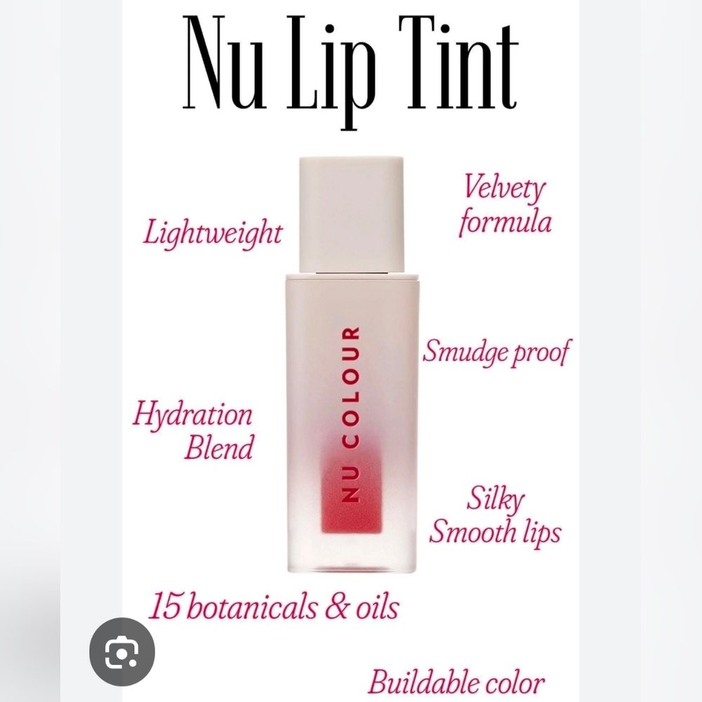 NU Wear Lip Tint # 01 Fresh Dew see pictures for shade 2 New sealed in box